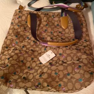 Coach tote bag